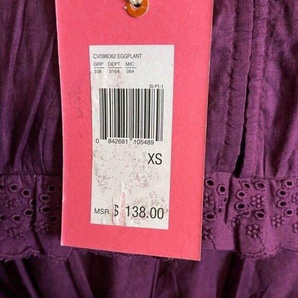 Chelsea & Violet Shadow Victorian Stripe Tiered Ruffle​ - Picture 7 of 10